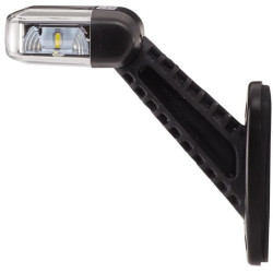 Žymeklis RH LED, kvadratinis, 10/30V, baltas, užsukamas, 148,6x61,5x143,7 mm, 8 šviesos diodai, Hella ValueFit 2XS357007021