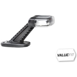 Žymeklis LH LED, kvadratinis, 10/30V, baltas, užsukamas, 190,2x61,5x103 mm, 8 šviesos diodai, Hella ValueFit 2XS357006011