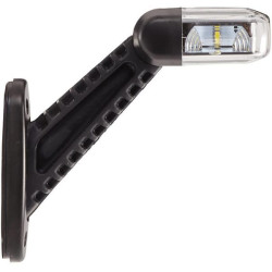 Žymeklis LH LED, kvadratinis, 10/30V, baltas, užsukamas, 148,6x61,5x143,7 mm, 8 šviesos diodai, Hella ValueFit 2XS357007011