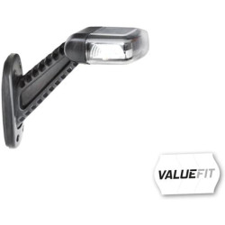 Žymeklis LH LED, kvadratinis, 10/30V, baltas, užsukamas, 148,6x61,5x143,7 mm, 8 šviesos diodai, Hella ValueFit 2XS357007011