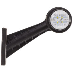 Žymeklis LH LED, apvalus, 12/24V, raudona/balta, užsukamas, 142,5x45x160 mm, 8 šviesos diodai, Hella ValueFit 2XS357004031