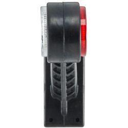 Žymeklis LH LED, apvalus, 12/24V, raudona/balta, užsukamas, 142,5x45x160 mm, 8 šviesos diodai, Hella ValueFit 2XS357004031