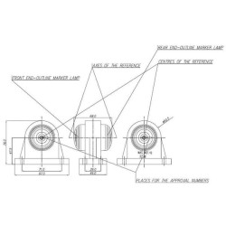 Žymeklis 12/24V, 78x97x68mm LA35009KR