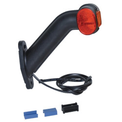 Žymeklis RH 12V, raudona/gintarinė, prisukamas, Aspöck 313409007