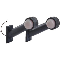 Žymeklis 12V, raudona/balta, užsukamas, Hella 2XS955232001