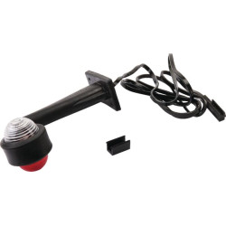 Žymeklis LH LED, apvalus, 24V, raudonas/skaidrus, varžtas ant 6SL0084L0175