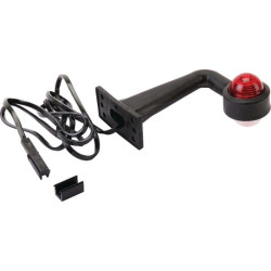 Žymeklis LH LED, apvalus, 24V, raudonas/skaidrus, varžtas ant 6SL0084L0175