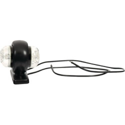 Apvalus žymeklis, 12/24 V, baltas, užsukamas, 50x60 mm, Waś 1400690601