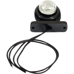 Apvalus žymeklis, 12/24 V, baltas, užsukamas, 50x60 mm, Waś 1400690601