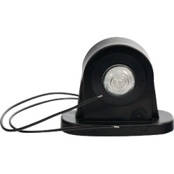 Žymeklis RH LED, apvalus, 12/24V, raudonas/skaidrus, užsukamas, 97x68x78mm, Waś 1400300040