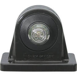 Žymeklis LH LED, apvalus, 12/24V, raudonas/skaidrus, užsukamas, 97x68x78mm, Waś 1400300041