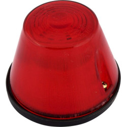 Apvalus žymeklis, 12/24V, raudonas, užsukamas, Ø 91mm, Waś 1400690110