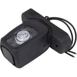 Žymeklis LED, 12/24V, skaidrus, prisukamas, 103x33x84mm, Waś 1400300120