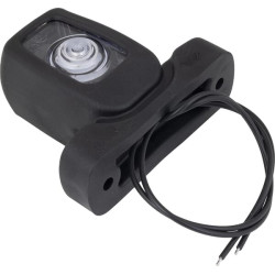 Žymeklis LED, 12/24V, skaidrus, prisukamas, 103x33x84mm, Waś 1400300120