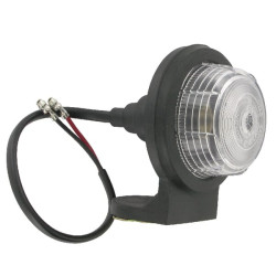 Apvalus žymeklis, 12/24V, baltas, užsukamas, Britax TOR2460