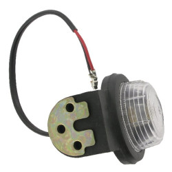 Apvalus žymeklis, 12/24V, baltas, užsukamas, Britax TOR2460