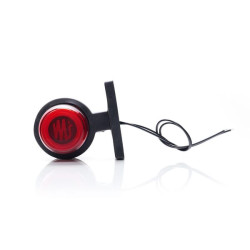 Galinis gabaritinis LED, fiksuotas, raudonas/oranžinis, 12-24V, 108x98x79mm LA30086