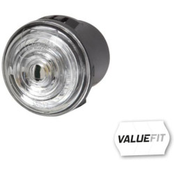 Šviesos diodas, apvalus, 9/33 V, baltas, užsukamas, 30 x 29,8 x 30 mm, 1 LED, Hella ValueFit 2PG357011021