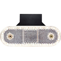 Žymeklis LED, stačiakampis, 12-24V, 114x40x25mm, Kramp LA30112