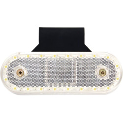 Žymeklis LED, stačiakampis, 12-24V, 114x40x25mm, Kramp LA30112