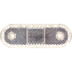 Žymeklis LED, stačiakampis, 12-24V, 114x40x25mm, Kramp LA30113