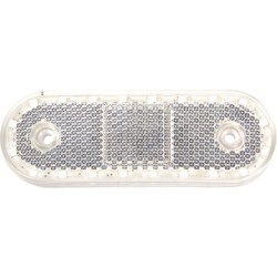Žymeklis LED, stačiakampis, 12-24V, 114x40x25mm, Kramp LA30113