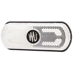 Žymeklis LED, baltas, stačiakampis, 12-24V, 133,8x53x25mm,"SAFETY LINE", Kramp LA30080