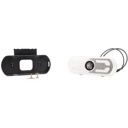 Žymeklis LED, baltas, stačiakampis, 12-24V, 133,8x53x25mm,"SAFETY LINE", Kramp LA30080