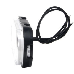 Žymeklis LED, stačiakampis, 12-24V, 124x49x20mm, Kramp LA30154F