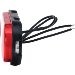 Žymeklis LED, stačiakampis, 12-24V, 124x49x20mm, Kramp LA30154R