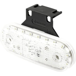 Žymeklis LED, stačiakampis, 12/24V, skaidrus, užsukamas, 114x25x40mm, Waś 1400300536