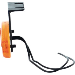 Žymeklis LED, ovalus, 12/24V, gintaras, užsukamas, 102x46mm, Waś 1400300308Z