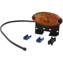 Žymeklis LED, ovalus, 12V, oranžinis, užsukamas, Aspöck 312369027