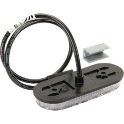 Žymeklis LED, ovalus, 24 V, baltas, užsukamas, 119xAspöck 317704017