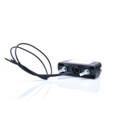 Priekinis/galinis/šoninis gabaritinis LED, stačiakampis, 12-24V, 90x28x35,5 mm LA30090