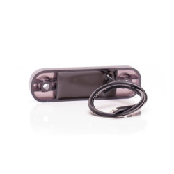 Galinis gabaritinis LED, raudonas, stačiakampis, 12-24V, 84x24x10.4mm LA30097