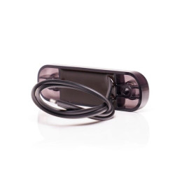 Priekinis gabaritinis LED, baltas, stačiakampis, 12-24V, 84x24x10,4mm LA30098