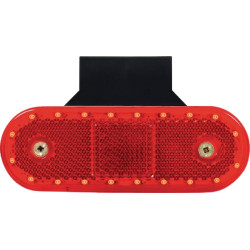 Žymeklis LED, stačiakampis, 12-24V, 114x40x25mm, Kramp LA30115