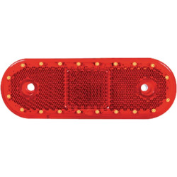 Žymeklis LED, stačiakampis, 12-24V, 114x40x25mm, Kramp LA30116