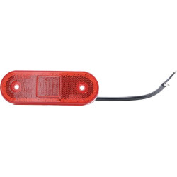 Žymeklis LED, stačiakampis, 12-24V, 114x40x25mm, Kramp LA30116