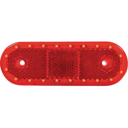 Žymeklis LED, stačiakampis, 12-24V, 114x40x25mm, Kramp LA30116