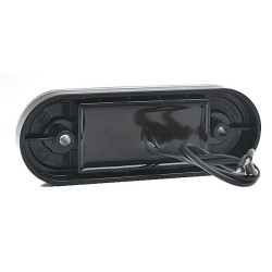 Žymeklis LED, stačiakampis, 12-24V, 115,3x41,3x20 mm, Kramp LA30155F