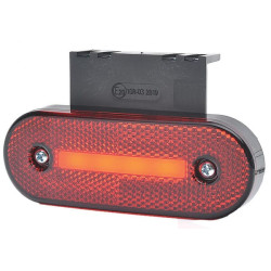 Žymeklis LED, stačiakampis, 12-24V, 115.3x41.3x20mm, Kramp LA30155R