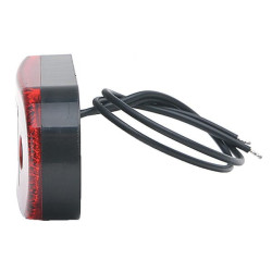 Žymeklis LED, stačiakampis, 12-24V, 115.3x41.3x20mm, Kramp LA30155R