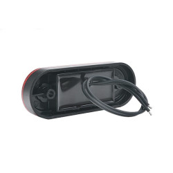 Žymeklis LED, stačiakampis, 12-24V, 115.3x41.3x20mm, Kramp LA30155R