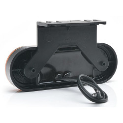 Žymeklis LED, stačiakampis, 12-24V, 115,3x41,3x20 mm, Kramp LA30155