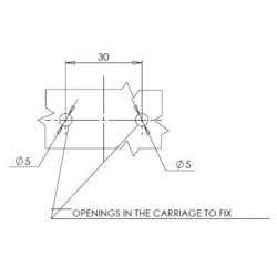 Žymeklis LED, kvadratinis, 12-24V, 65x65x28mm, Kramp LA30138