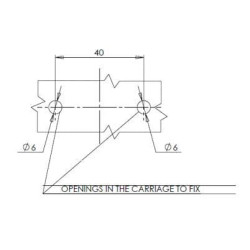 Žymeklis LED, kvadratinis, 12-24V, 65x65x28mm, Kramp LA30139