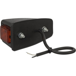 Šviesos diodas, 0,5/1W, kvadratinis, 12/24V, raudonas, 100x53x46mm, 3 šviesos diodai, Kramp LA30153