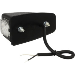 Šviesos diodas, 0,5/1W, kvadratinis, 12/24V, baltas, 100x53x46mm, 3 šviesos diodai, Kramp LA30151